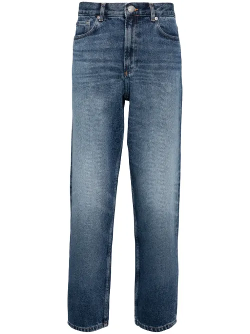 Jean droit à effet délavé - A.P.C. - Modalova