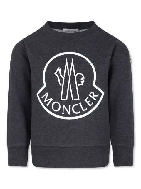 Moncler Enfant logo-print cotton sweatshirt