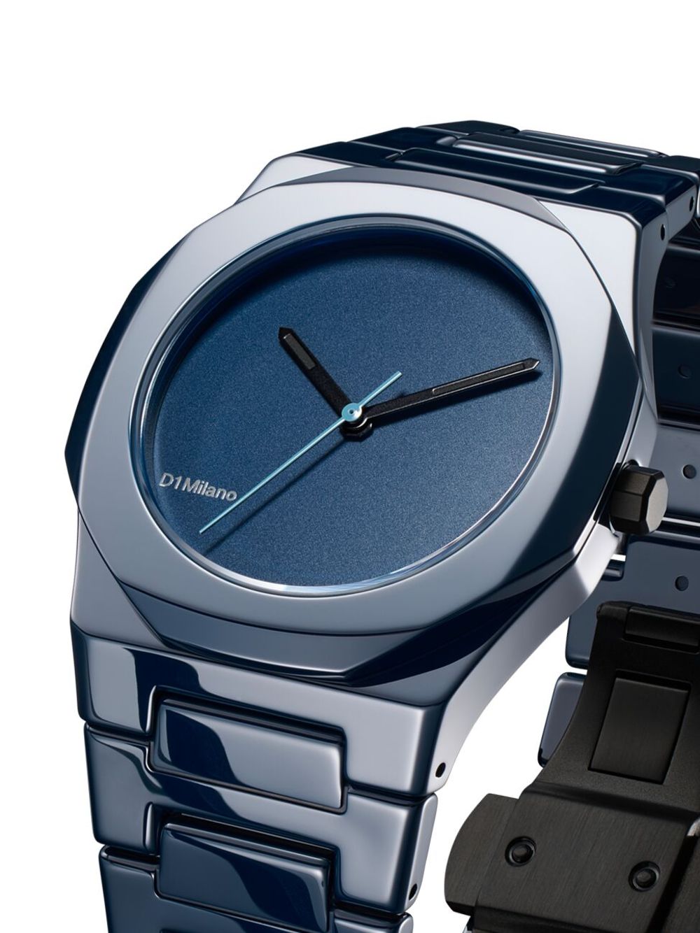 D1 Milano Keramisch 37mm horloge - Blauw