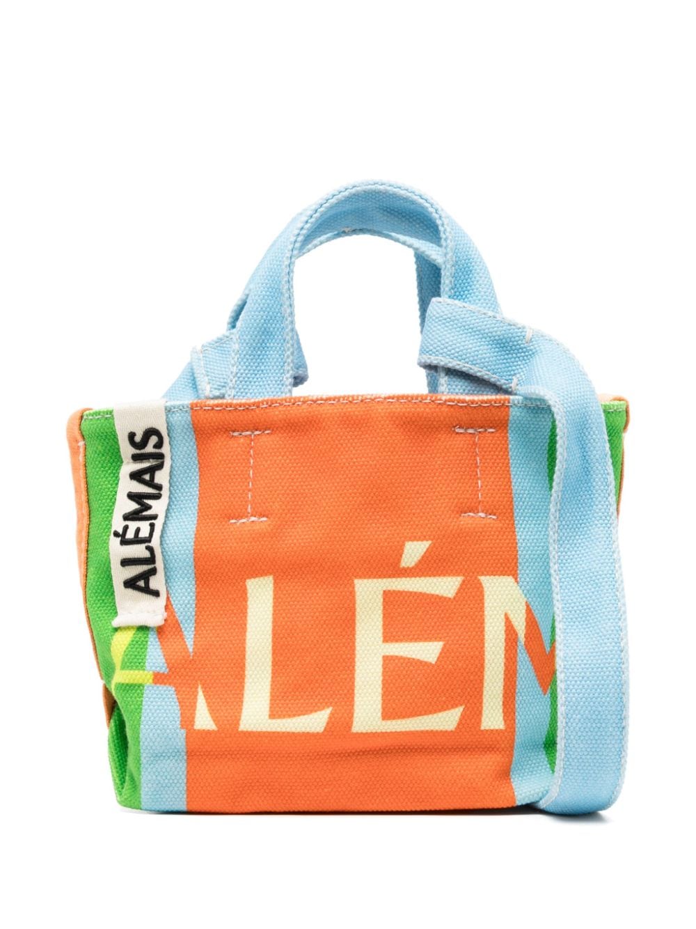 Shop Alemais Players Mini Tote Bag In Orange