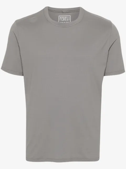 Fedeli short-sleeve cotton T-shirt