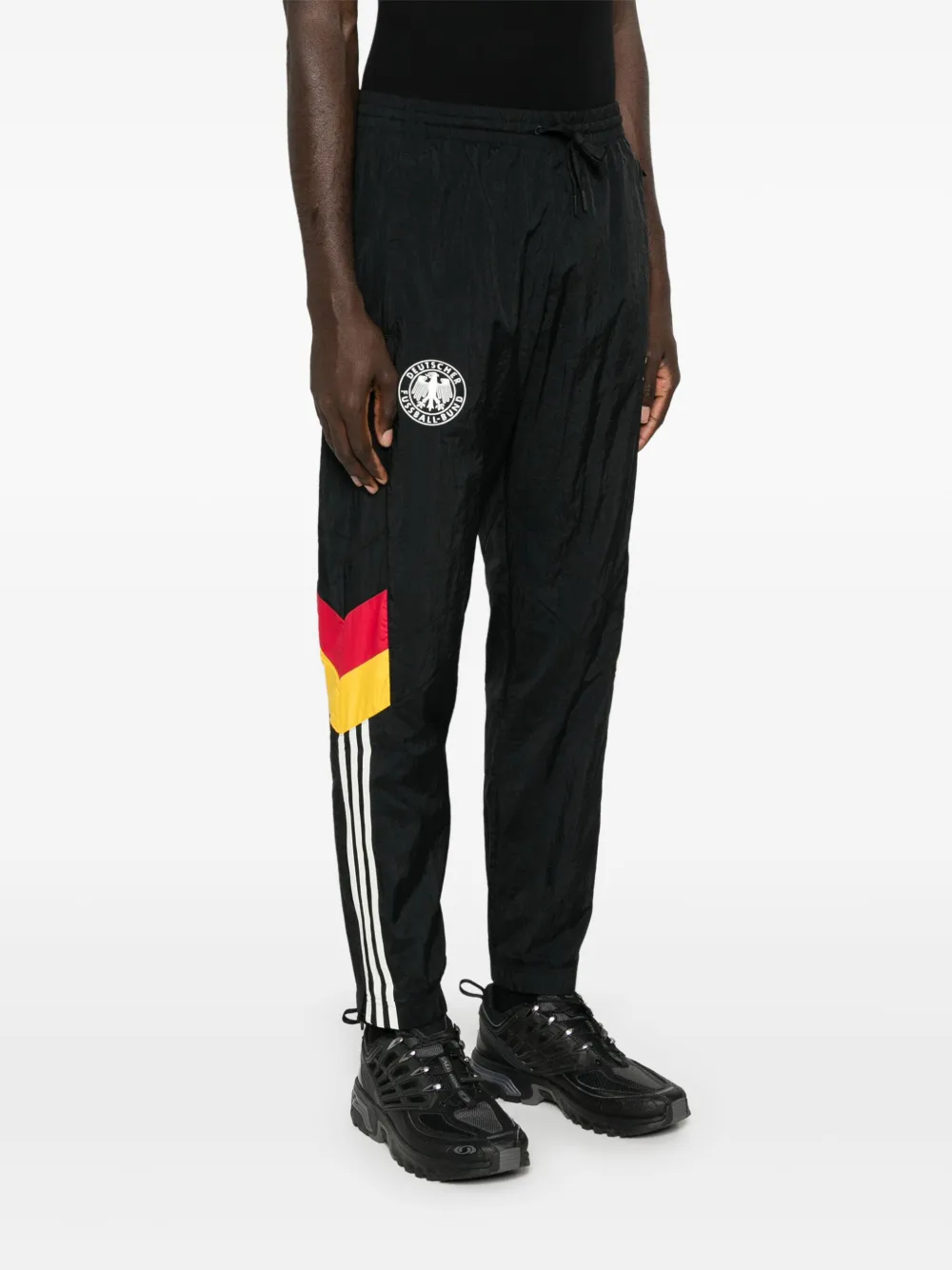 adidas Germany trainingsbroek met 3-strepen logo Zwart