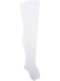 Maison Close seamless sheer stockings - White