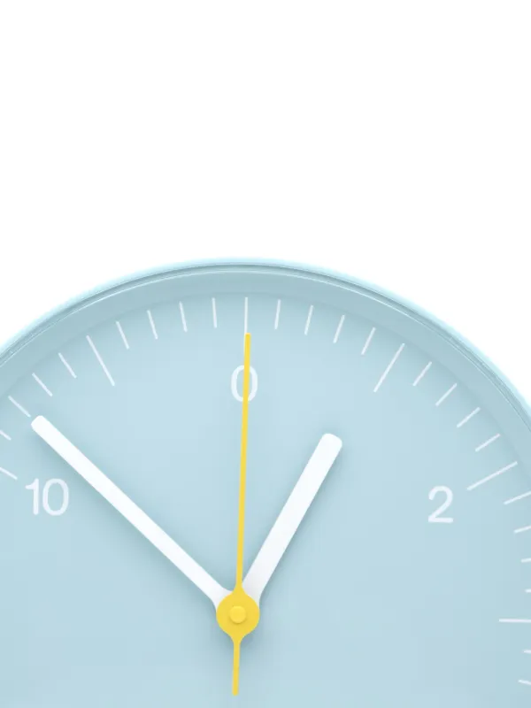 HAY Circular Wall Clock (26cm) | ブルー | FARFETCH JP