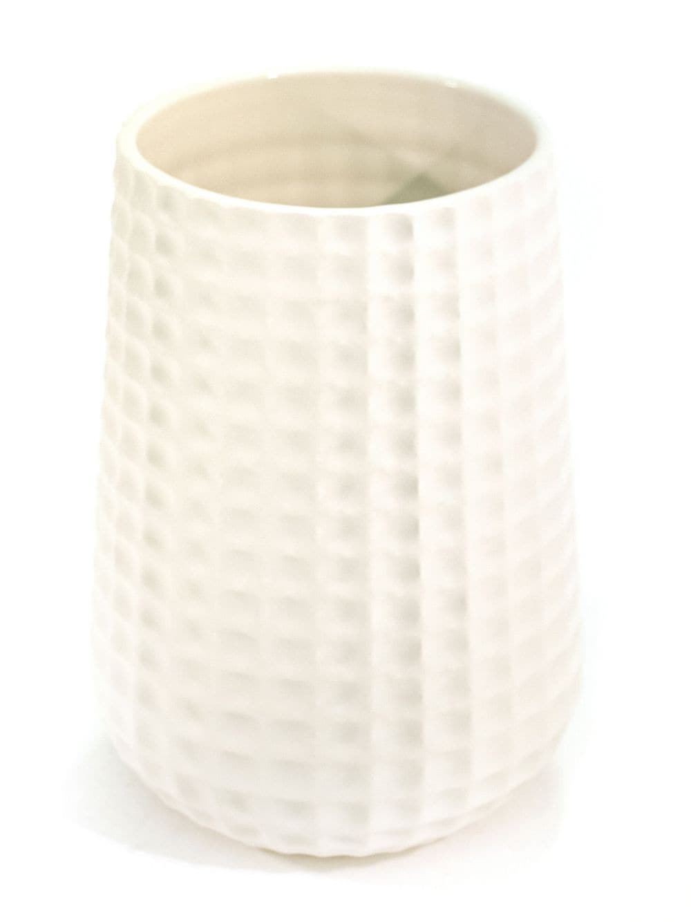 Cappellini Trace ceramic vase (17cm) - Wit