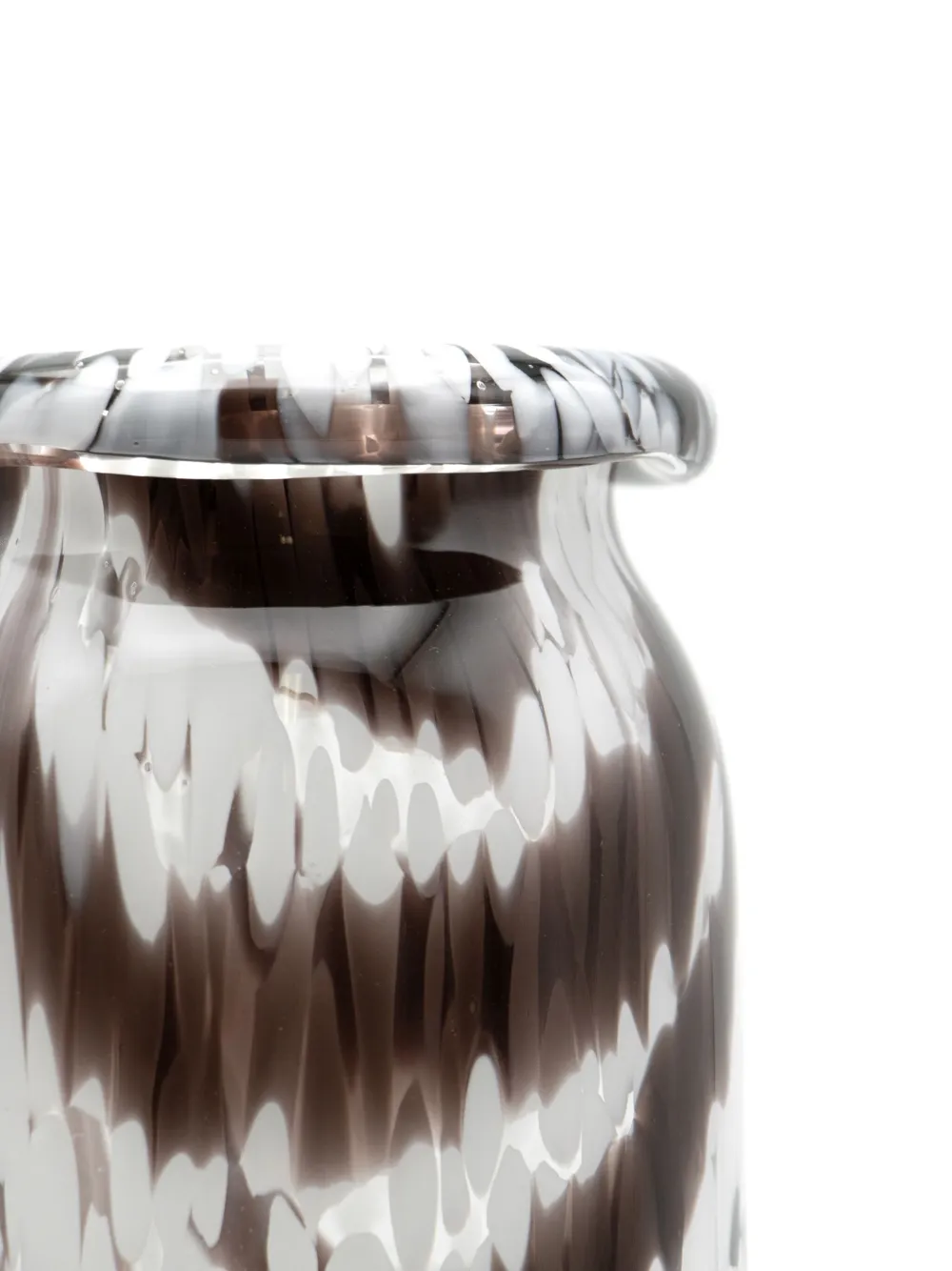 Hay Splash Vase (9.5x19cm) In Brown