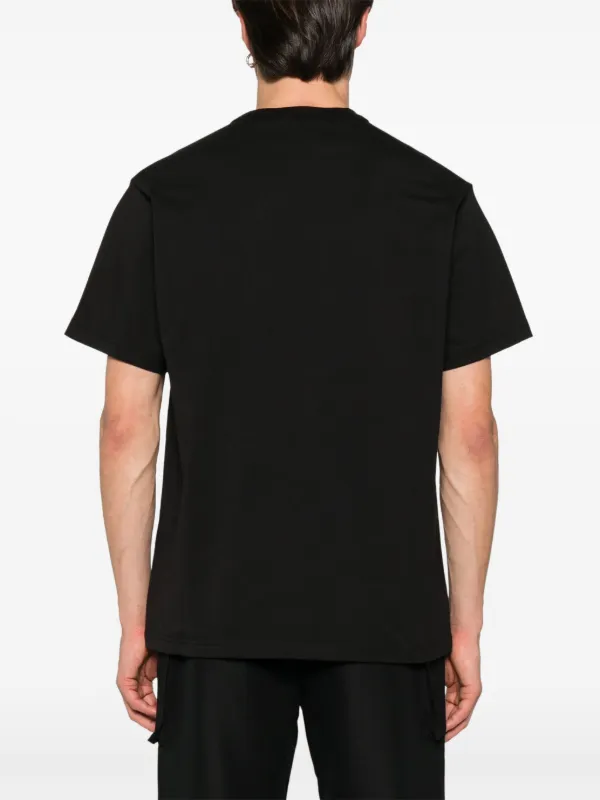 Versace Jeans Couture logo-print Cotton T-shirt | Black