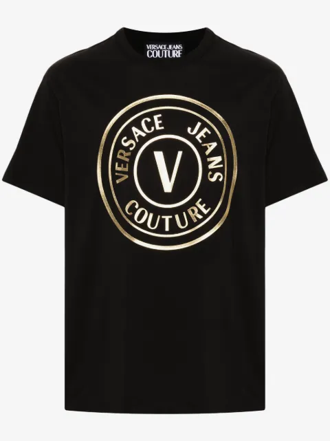 Versace Jeans Couture logo-print cotton T-shirt