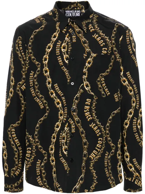 Versace Jeans Couture Chain Couture cotton shirt