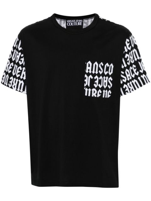 Versace Jeans Couture logo-print cotton T-shirt Men