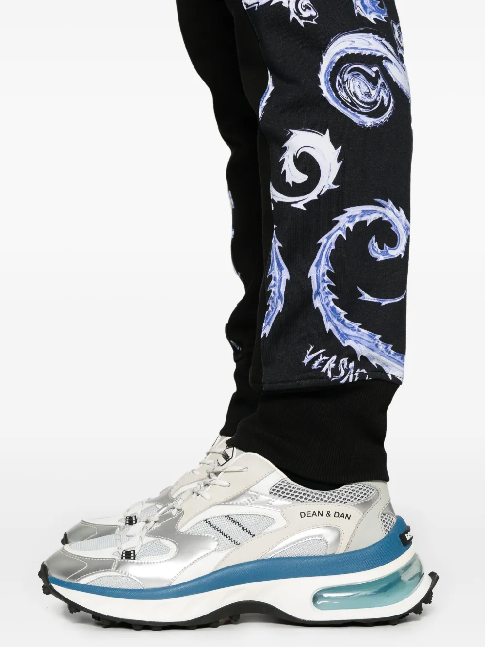 Affordable Versace Jeans Couture Chromo Couture print track pants Men