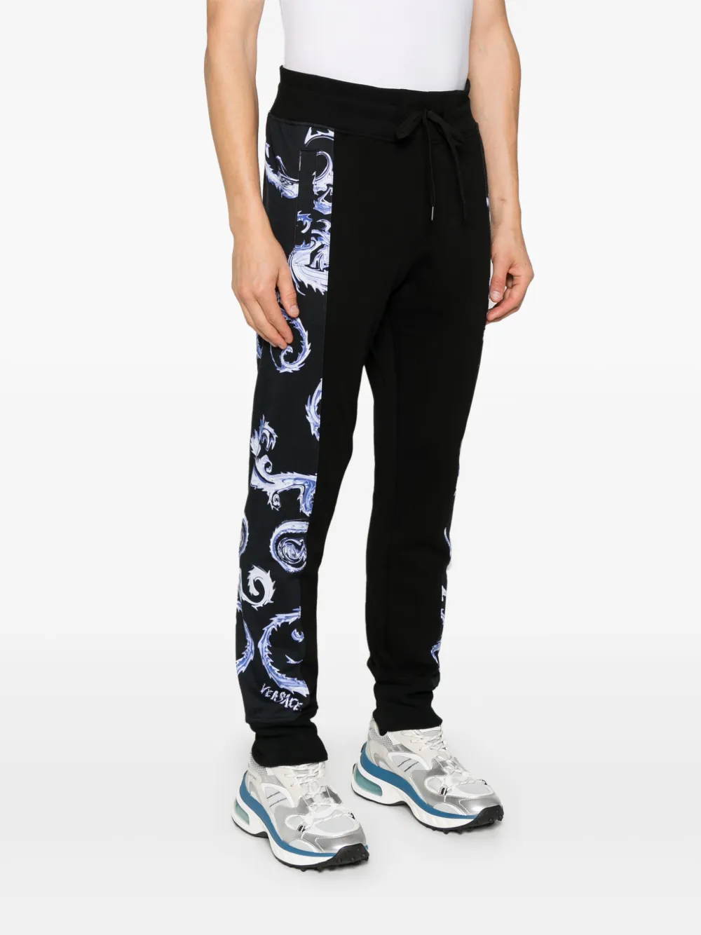 Affordable Versace Jeans Couture Chromo Couture print track pants Men