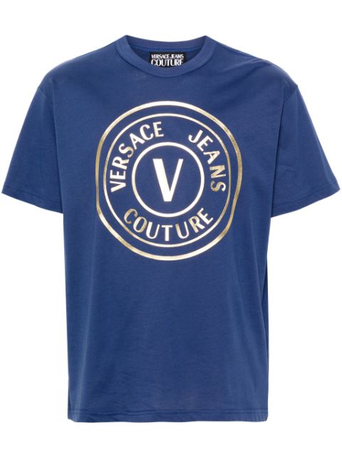 Versace Jeans Couture logo-print cotton T-shirt Men