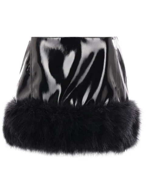Blumarine High-Gloss Skirt