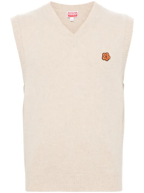 Kenzo Boke Flower wool vest Men