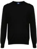 Fedeli fine-knit virgin-wool jumper - Black