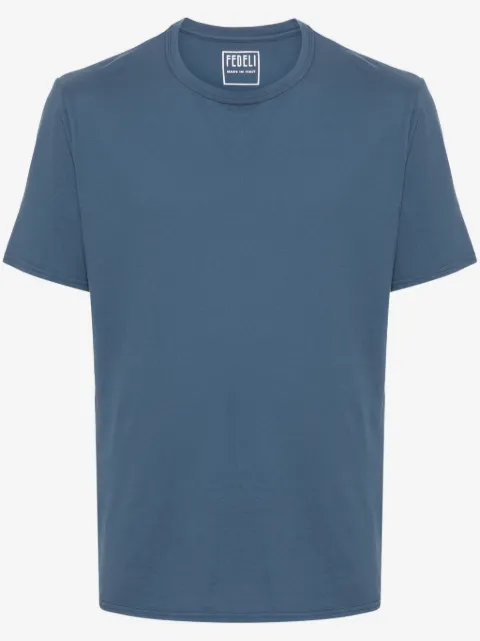 Fedeli short-sleeve cotton T-shirt