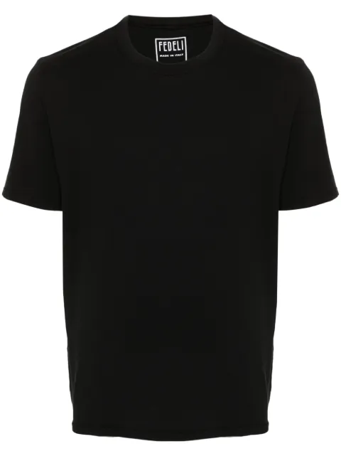 Fedeli short-sleeve cotton T-shirt