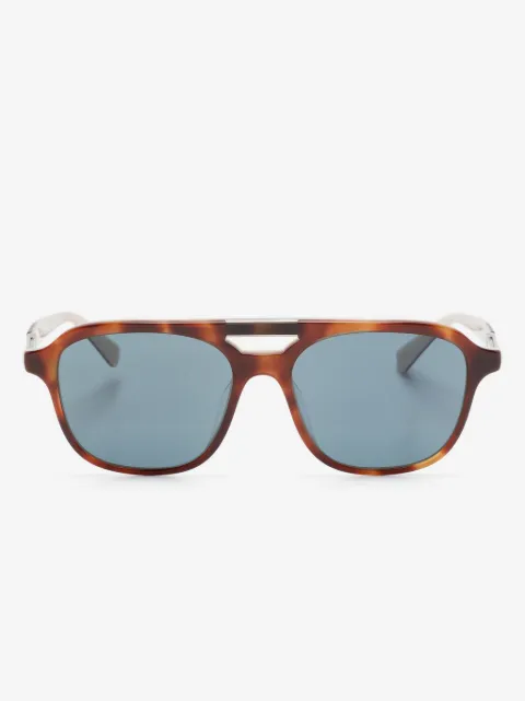 Brunello Cucinelli tortoiseshell wayfarer-frame sunglasses