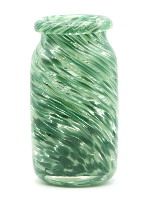 HAY Splash Glass Vase (11cm) | Green