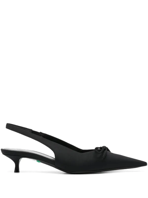 Balenciaga 40mm Slingback Pumps Black FARFETCH CA