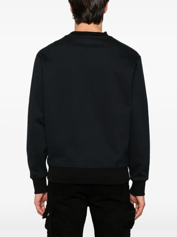 スウェット・トレーナー VERSACE JEANS Black Cotton Sweatshirt 20936043_51261188_1000.jpg