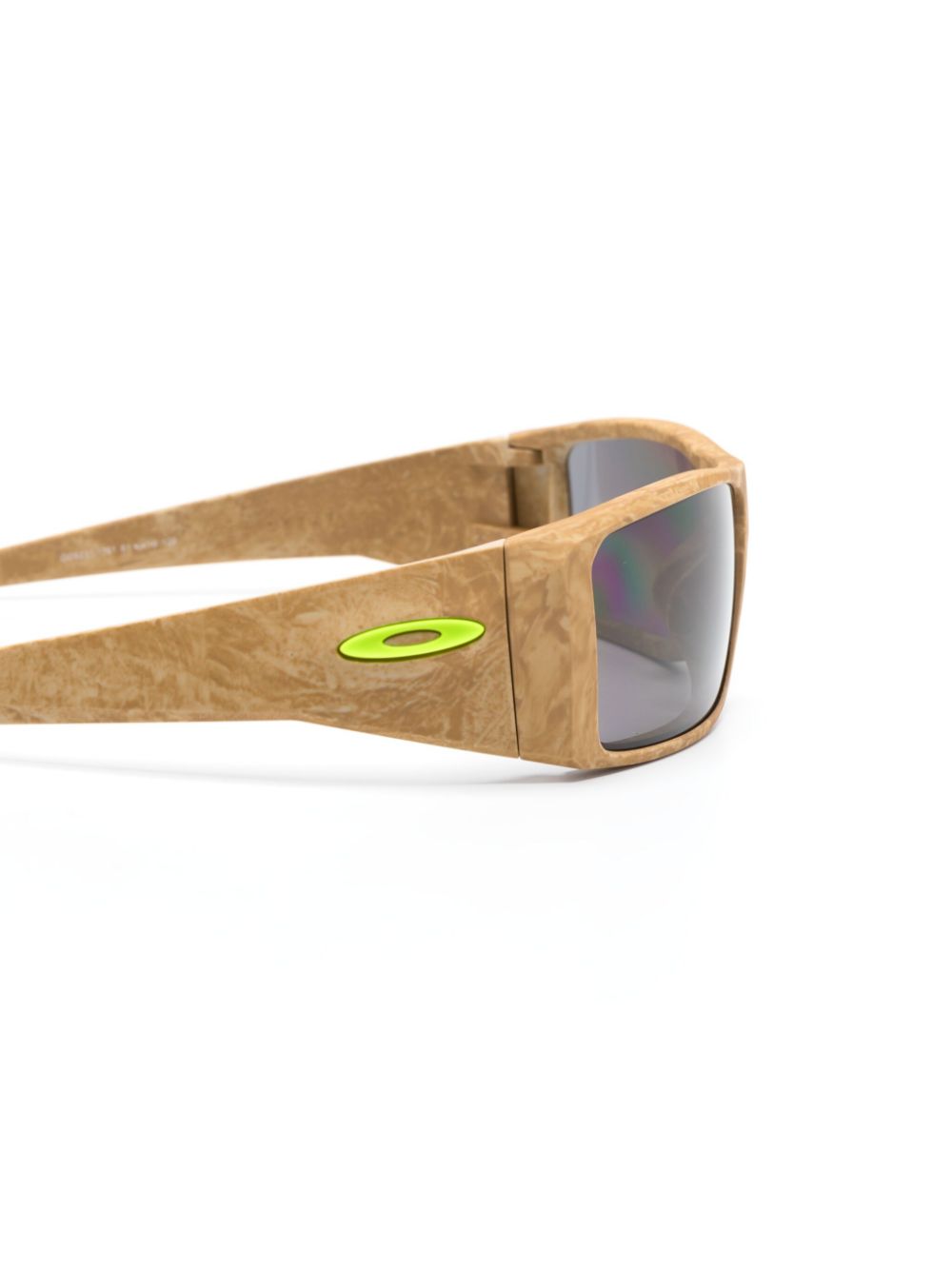 Oakley Heliostat wraparound-frame sunglasses Men