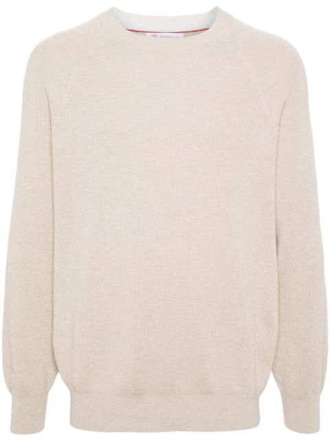 Brunello Cucinelli crew-neck cotton jumper Men