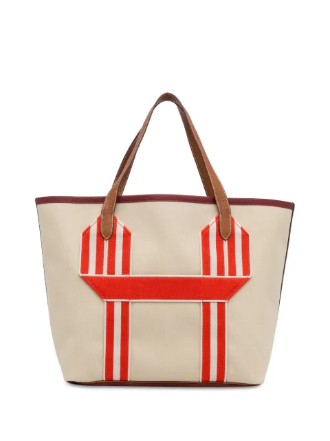 Hermès Pre-Owned 2022 Canvas Pursangle tote bag