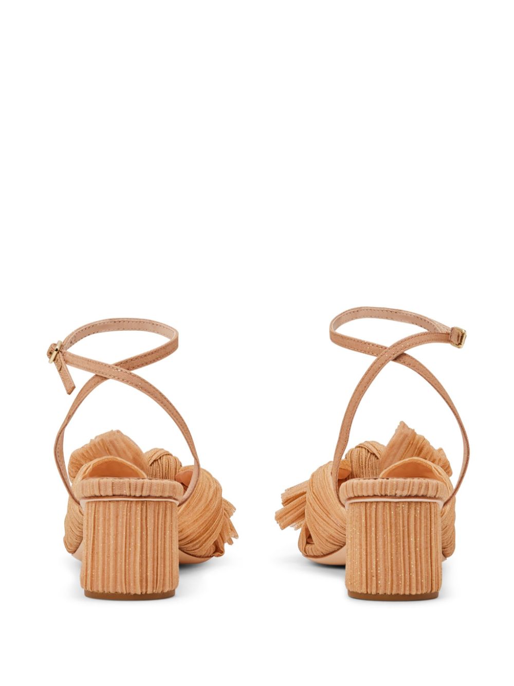 Loeffler Randall 50 mm Dahlia sandalen Beige