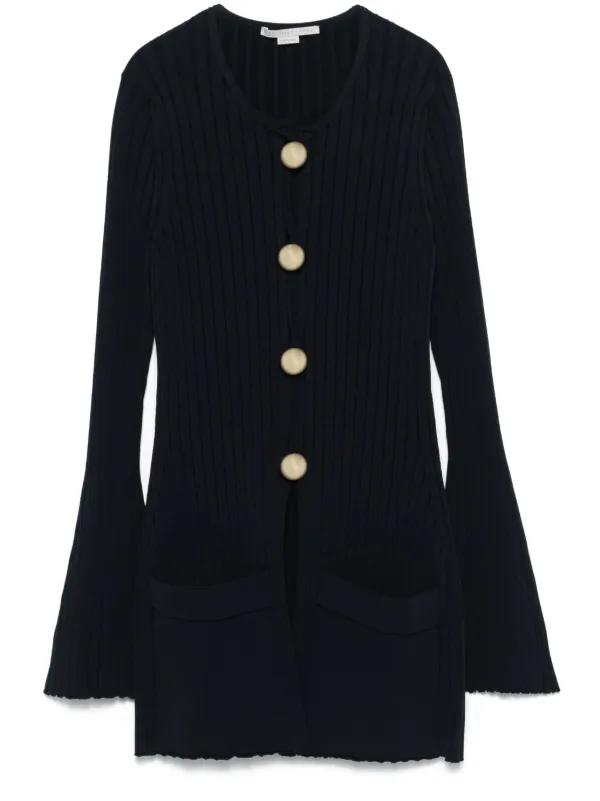 STELLA McCARTNEY クルーネック ロングスリーブカーディガン