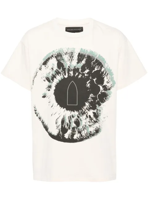 Who Decides War Eye cotton T-shirt