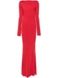 Atu Body Couture x Rue Ra cowl-back gown - Red