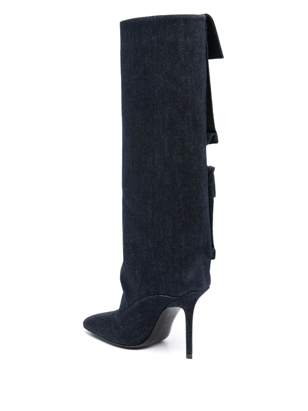 The Attico Sienna 105mm boots Blue