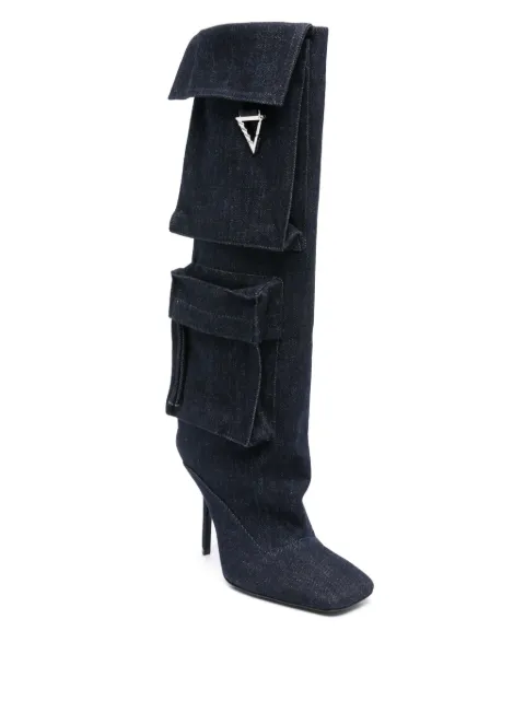 The Attico Sienna 105mm boots 247WS656D001 - 1