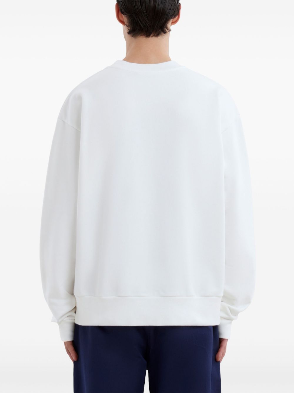 Marni logo-print cotton sweatshirt Men