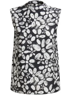 MARNI ドットパターン ノースリーブベスト MARNI ドットパターン ノースリーブベスト トップス