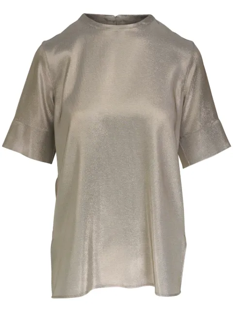 Akris lurex-detail T-shirt