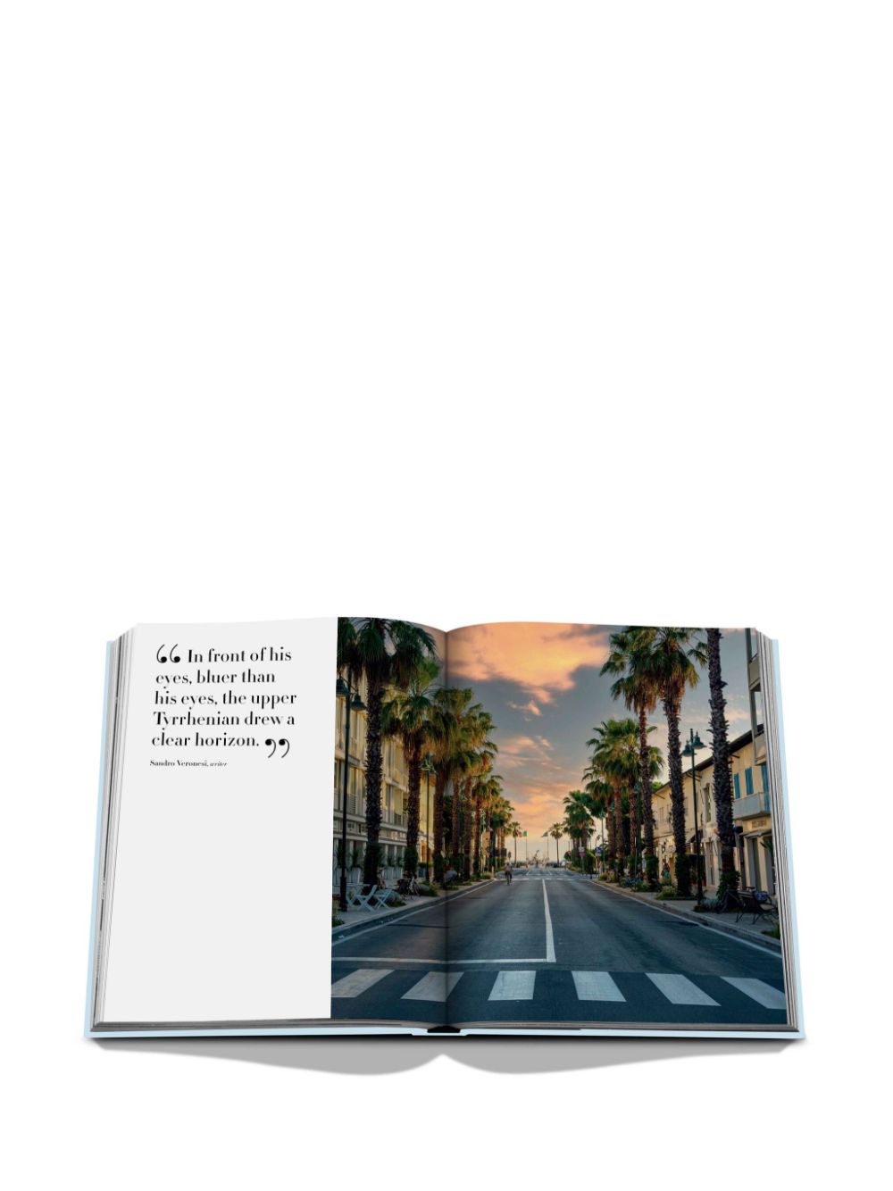 Shop Assouline Forte Dei Marmi By Edoardo Nesi Hardcover Book In Blau