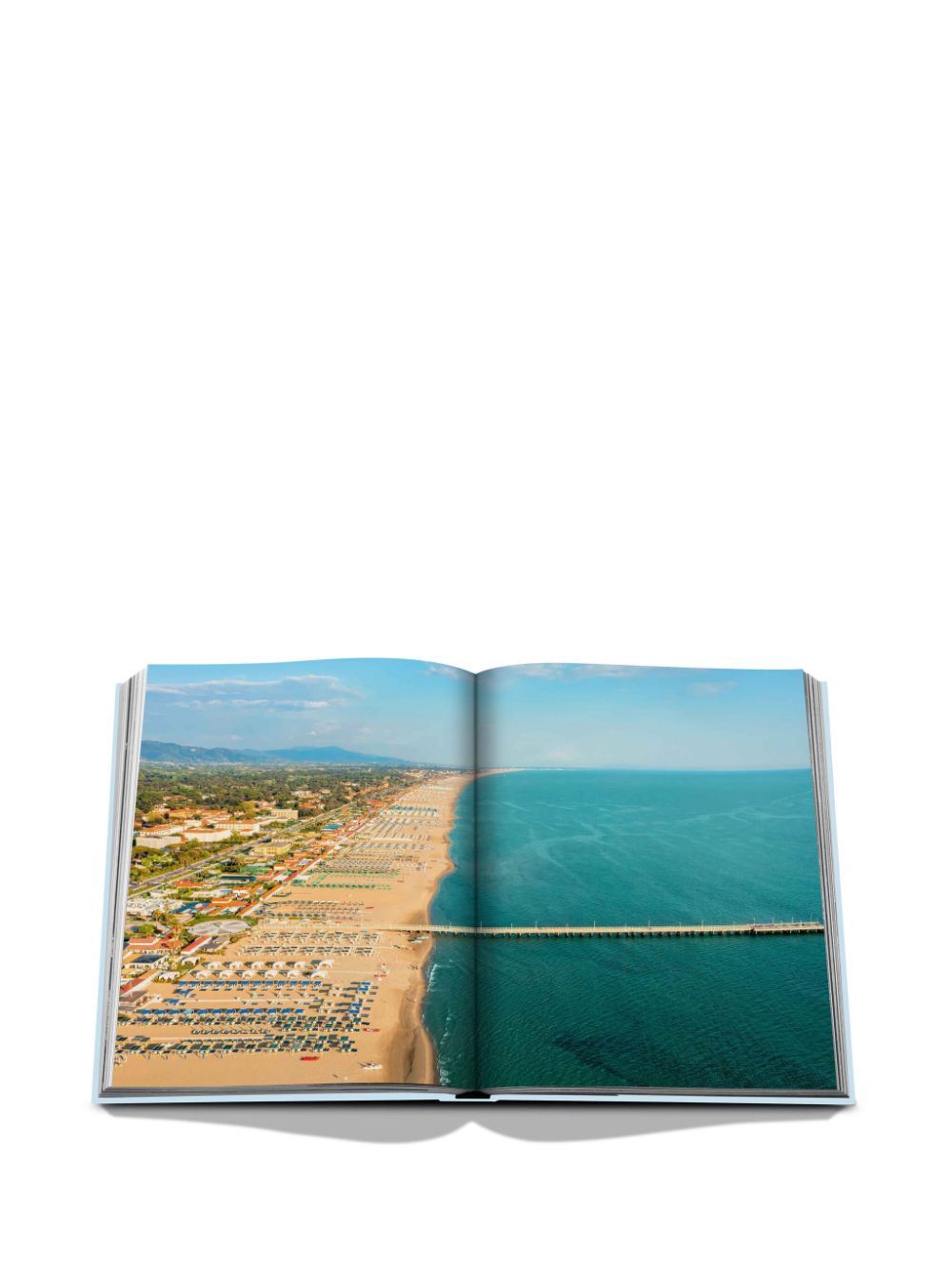 Shop Assouline Forte Dei Marmi By Edoardo Nesi Hardcover Book In Blau