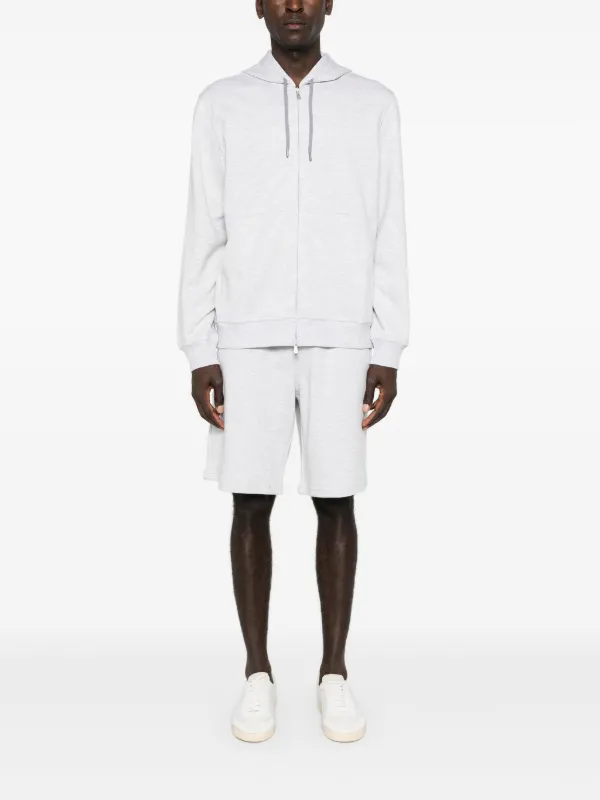 BRUNELLO CUCINELLI☆ジップパーカー☆ Brunello Cucinelli ジップアップ パーカー | グレー | FARFETCH JP