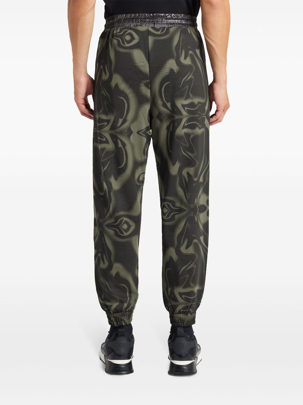 Ea7 Emporio Armani graphic-print track pants Men