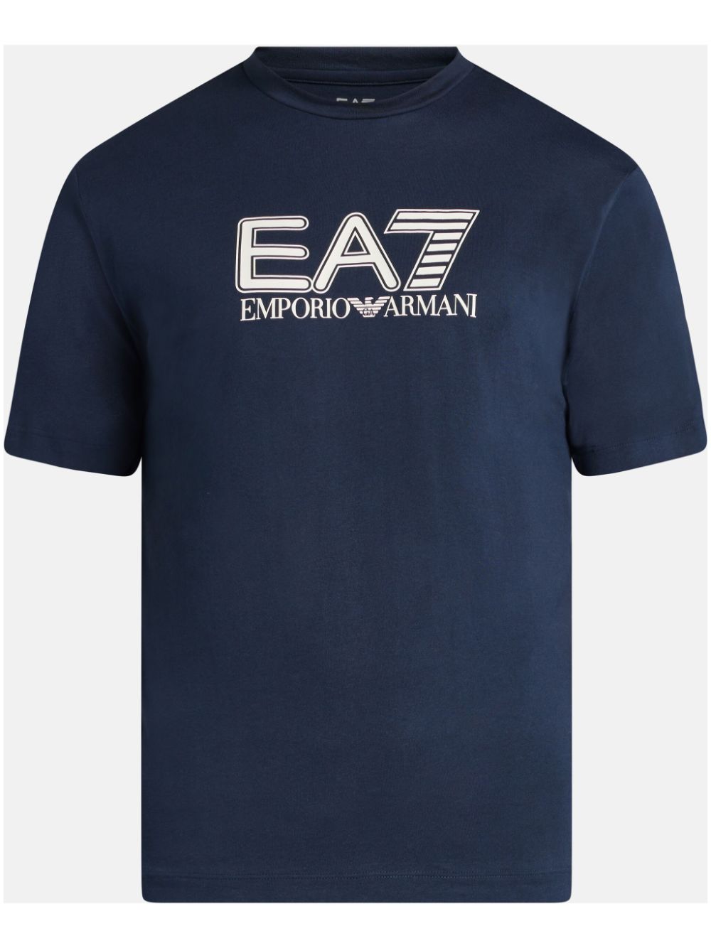 Ea7 Emporio Armani logo-print T-shirt - Blue