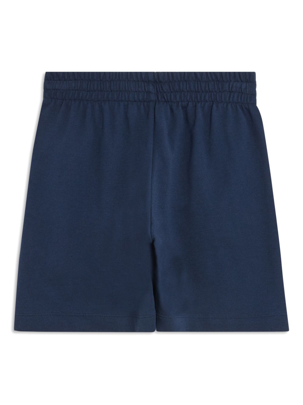 Emporio Armani Kids logo-print cotton shorts - Blauw