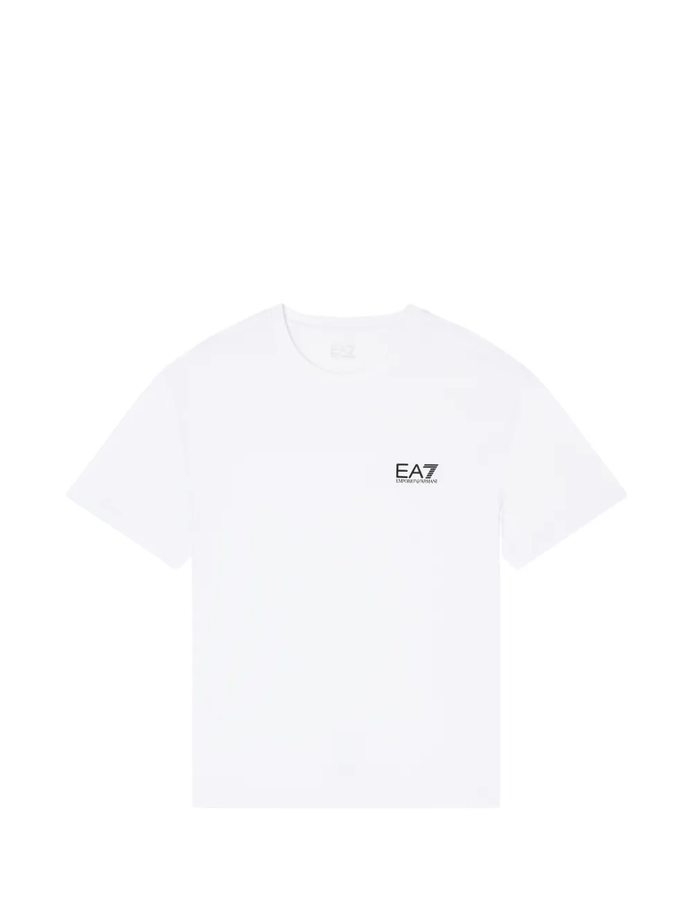 Ea7 Emporio Armani Katoenen T-shirt Wit