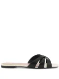 3juin Antonia Sierra leather sandals - Black