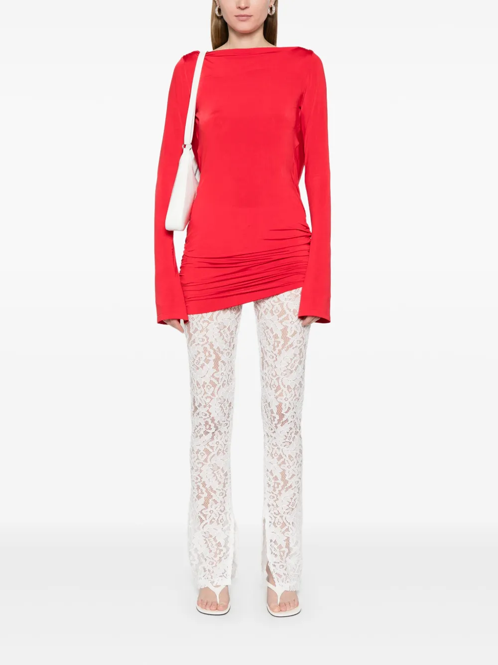 Atu Body Couture Straight broek - Wit