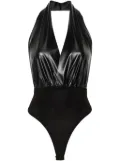 Alchemy x Lia Aram V-neck bodysuit - Black