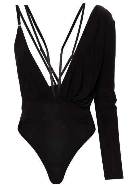 Alchemy x Lia Aram V-neck strapped bodysuit