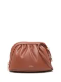 A.P.C. mini Ninon cross body bag - Brown